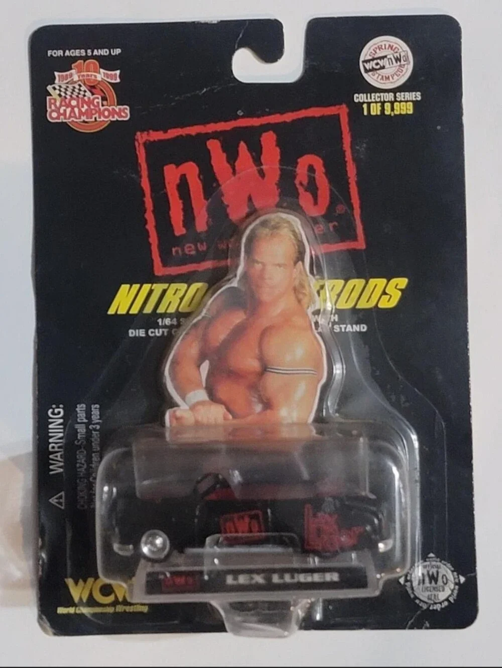 Lex Luger nWo Nitro-Street Rods Die Cast Car by Racing Champions 1999